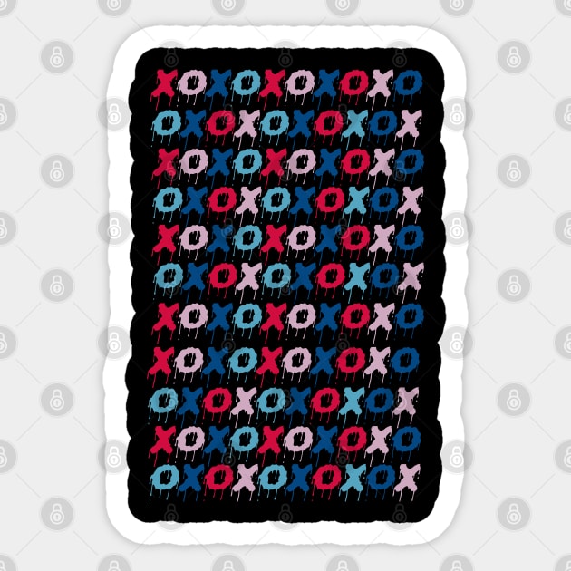 x o Sticker by MARK ASHKENAZI